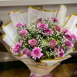 Pink Flower Theme Bouquets