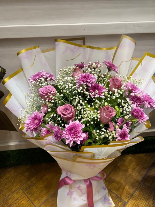 Pink Flower Theme Bouquets